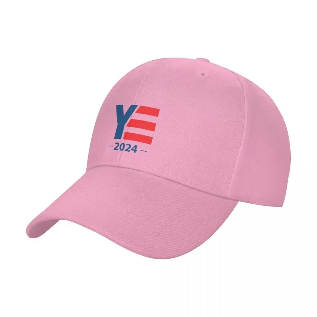 Ye for President 2024 Baseball Cap Golf Hat Man Hat Beach Man Women's