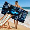 Name Custom Billie Print Beach Towel, Large Soft Quick Dry Towel for Beach Camping Swimming