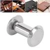 50set Stainless Steel Binding Screws Silver Color Stud Bolts Snap Rivets  For Leather Decoration