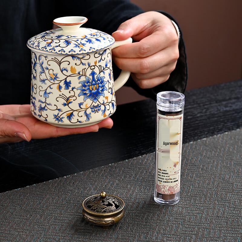 Creative Ceramic Tea Brewing Mug Gift Set