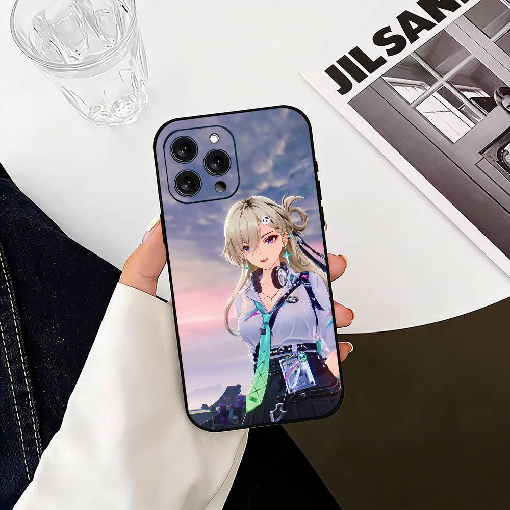 L-Lynae W-Wuthering Waves  Phone Case Silicone Soft For IPhone 17 16 15 14 13 12 11 X XR Plus Pro Max Plus