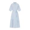 SELLY'S String Shirt Collar Dress_I6B-Cop043