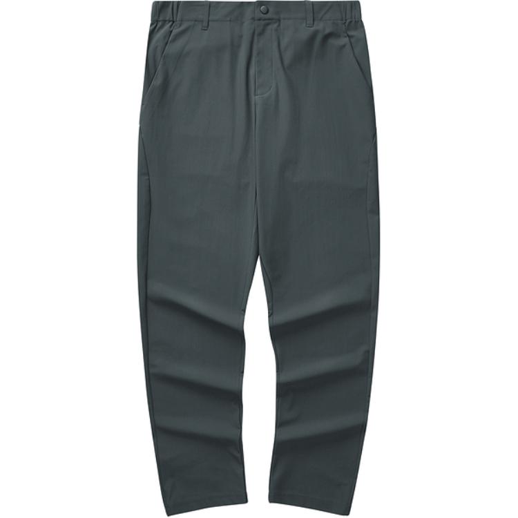 Skechers Casual Comfortable Breathable Quick-Dry Knitted Sports Pants Men bottoms Forest-Gray L324M083-04TF S