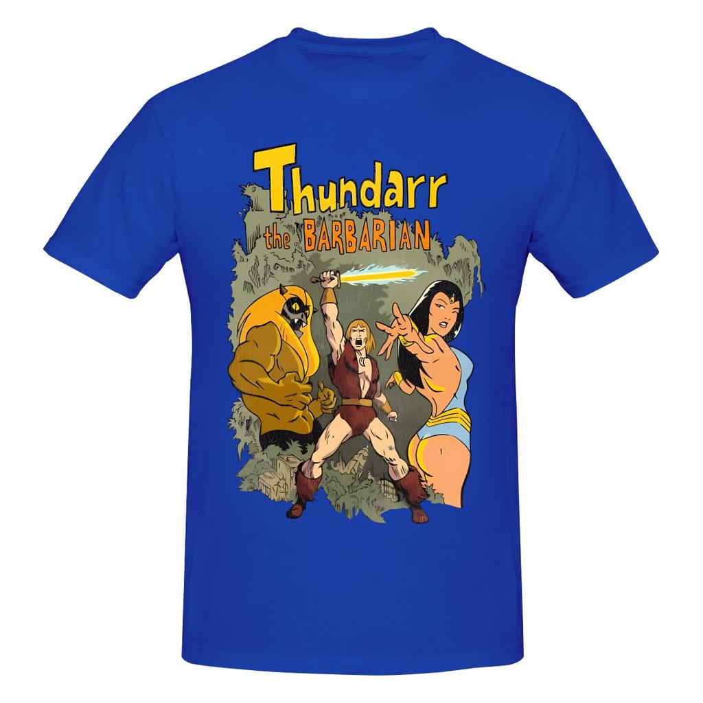 Thundarr The Barbarian Racerback Hong Kong Style Tshirt Minimalist Street Style Faderesistant Tee