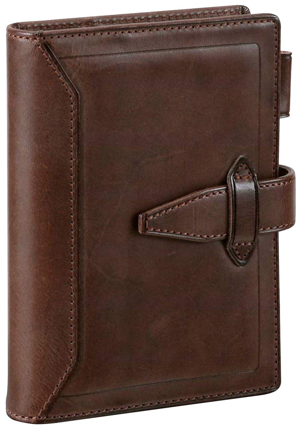 

Raymay Fujii System Notebook Da Vinci Roma Classic Pocket Dark Brown DP3015E