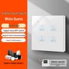 Zhengshang C3 Graffiti Smart WiFi Switch: Wireless Voice Panel, EU Standard, Compatible with Alexa & Google Assistant.