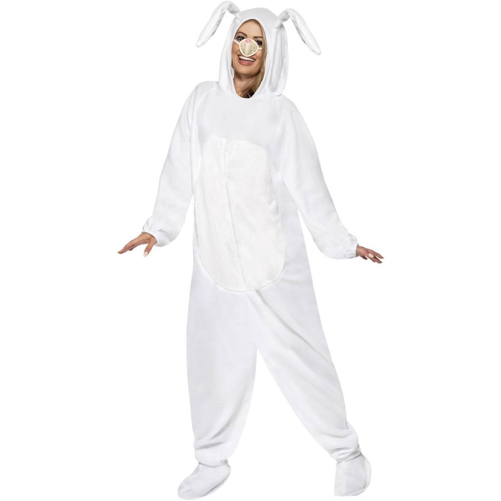 Smiffys Unisex Adult Rabbit Costume Set