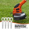 2/4Pcs Lawnmower Blades Durable Blades Spare Parts Practical Mowing Machine Blades Easy To Install Garden Power Tool Accessories