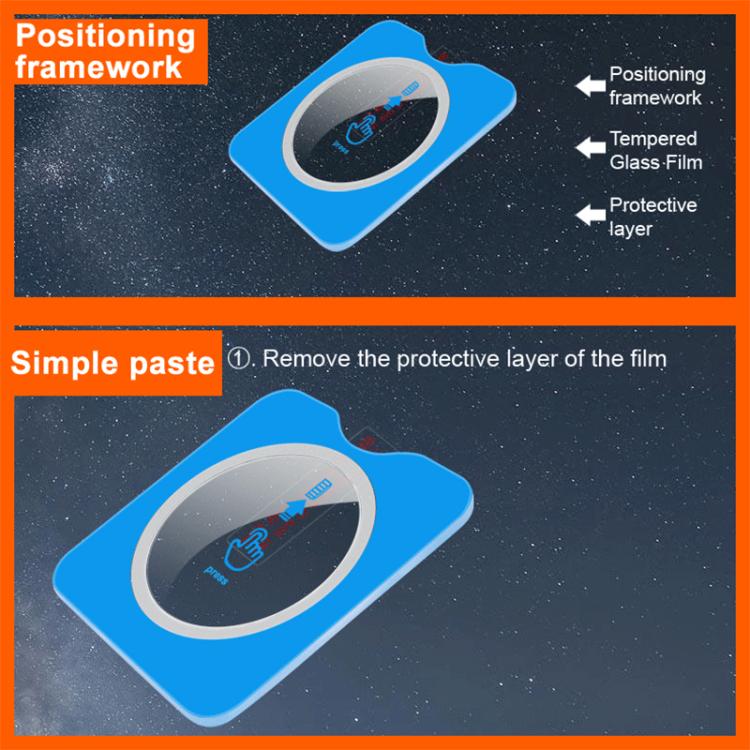 Tempered Glass Watch Film Self-positioning Version For Realme Watch 5, HD Anti-Scratch Smart Watch Screen Protector