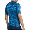 Nike T Shirts Men's Blue Crew Neck Moderate Straight Fit 828177-457