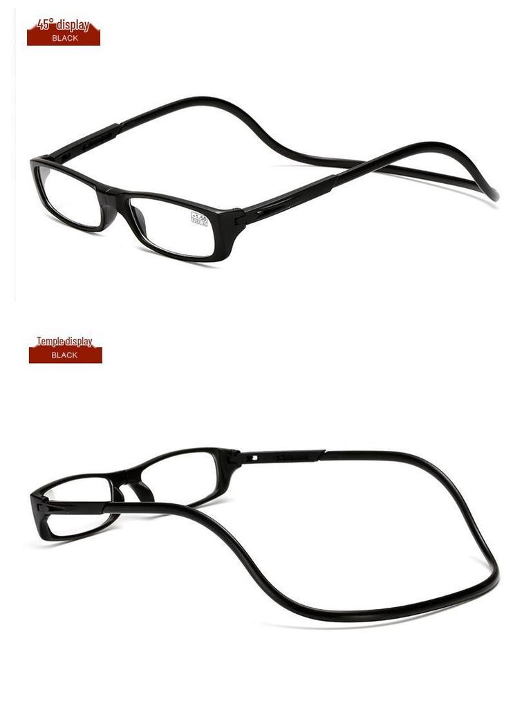 Comfortable Neck-Hanging Magnetic Reading Glasses – Portable, Secure, Unisex Design