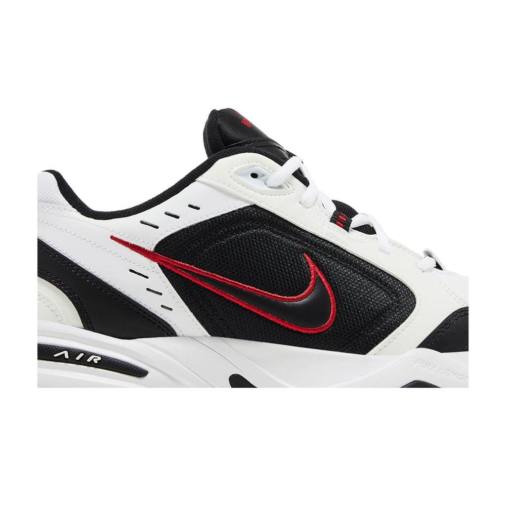 Nike Air Monarch IV 'White Black Red' (Unisex) White / Black / Varsity Red Casual Shoes 415445 101