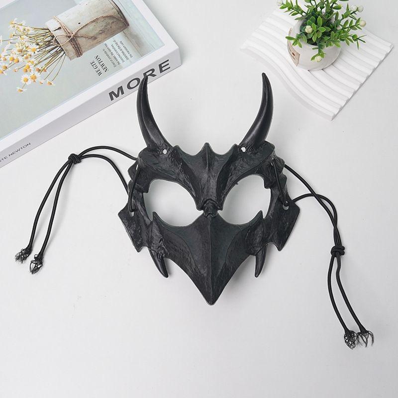 

Костюмы на Хэллоуин, маски, косплей, декоративный реквизит, аниме-игры, костюмы, маски, готический панк-стиль Night fork - Black чёрный