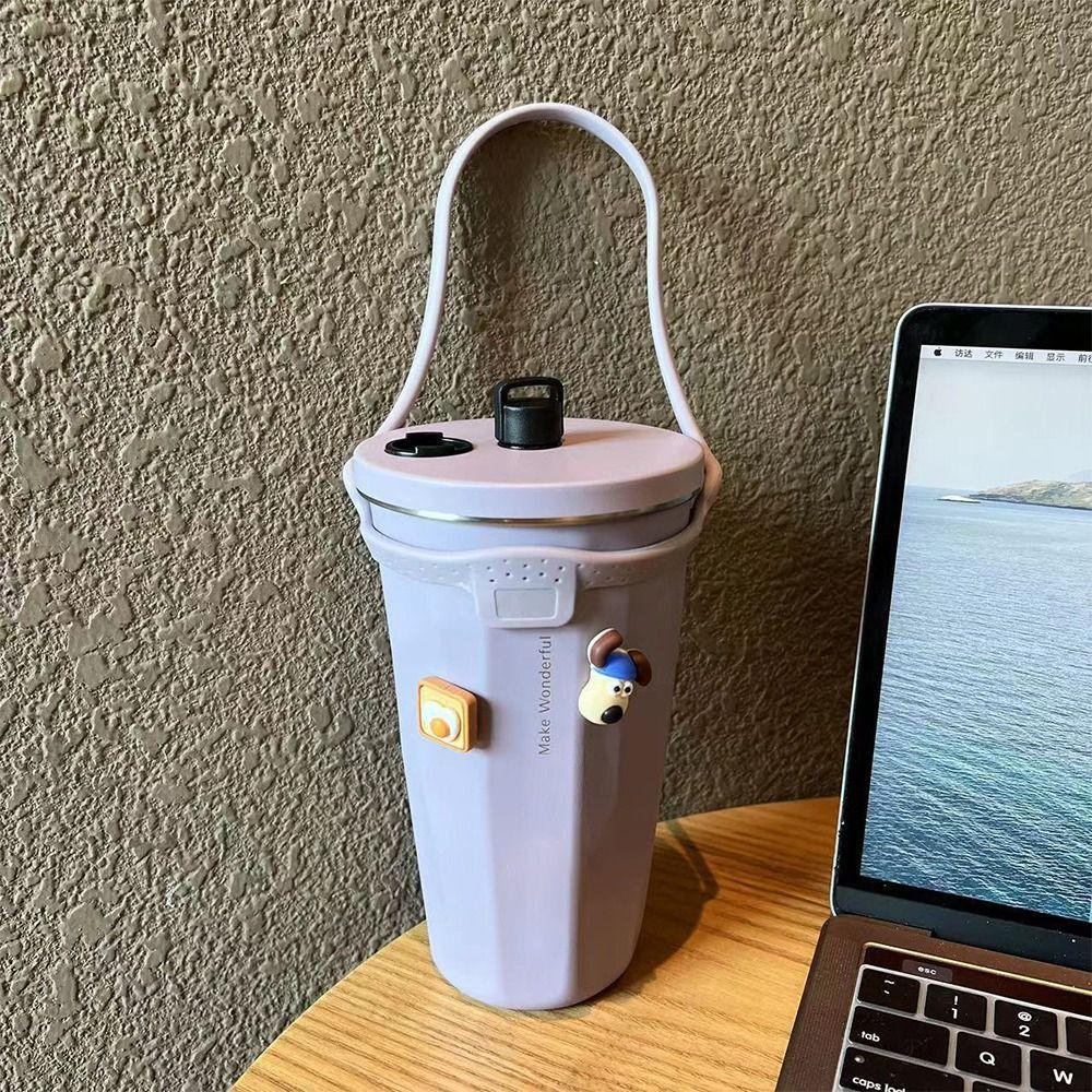 1Pcs Silicone Insulated Tumblers Leakproof Coffee Mug Accessory for Tyeso Mug Home Office Car