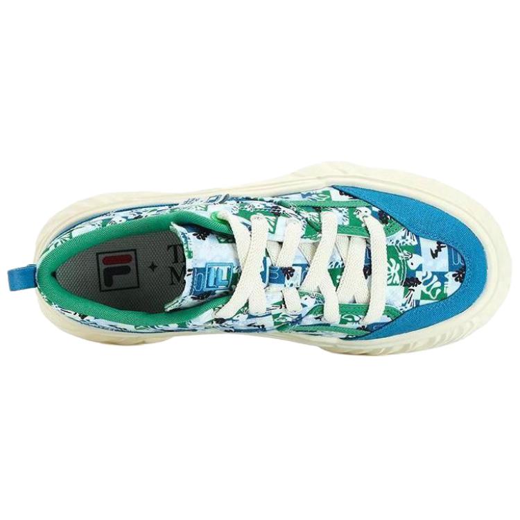 Fila Fosso Matisse Retro Durable Low-Top Canvas Sneakers Men Sneakers Blue White F12M332303FVM