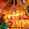 ROBOTIME Rolife 3D Puzzles Twinkling Xmas House DIY Miniature House DS036