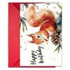 Watercolor Wind Birthday Greeting Card Envelope Set Handwritten Greetings Card Message Large Size