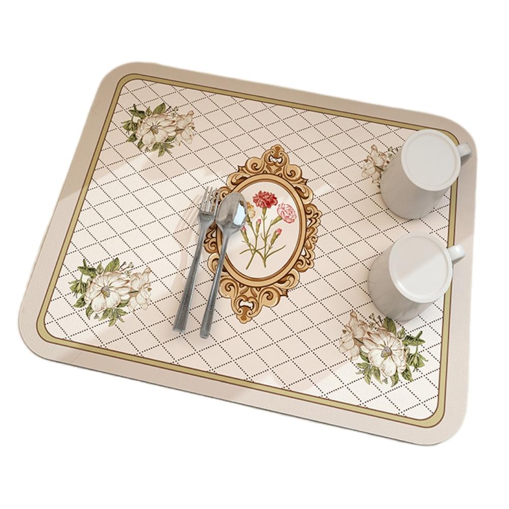 Absorbent Coffee Absorbent Coffee Dish Drying Mat Drain Pad