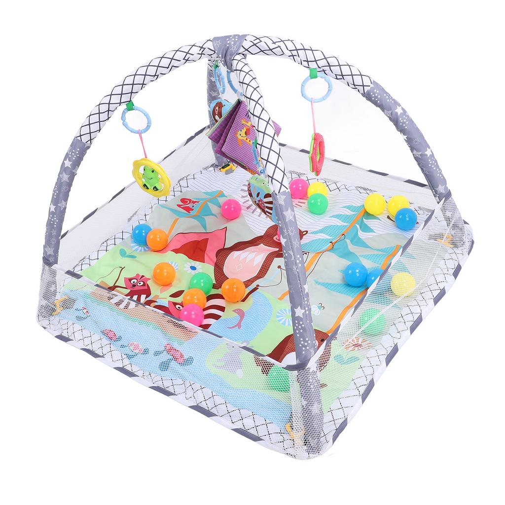 Mata gimnastyczna dla niemowląt Basen z piłeczkami Zabawki o wysokim kontraście Umiejętności motoryczne Mata do zabawy dla niemowląt do leżenia na brzuszku