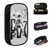 CR7 Black Double-Layer Student Pencil Case