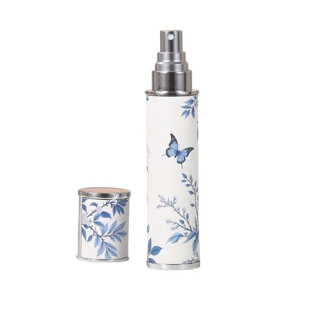 Safety Refillable 10ml Bottle Reusable Durable Blue and White Porcelain Spray Bottle Portable Leak-proof Sample Vials Makeup