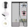 Magnetic Door Screen Anti-Mosquito Net Curtain Mesh Insect Sandfly Netting Automatic Closing Door Screen Magnetic Mosquito Net
