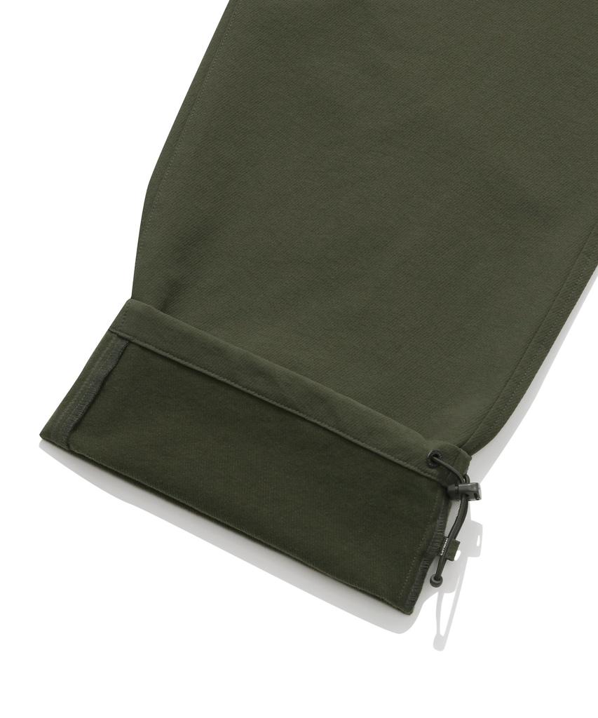 COVERNAT White Brushed Synthetic Regular Fit Pants Khaki