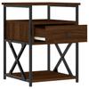 Nightstands 2 pcs Brown Oak Look 40 x 42 x 55 cm Engineered Wood