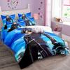 Cartoon Sword Art Online Bedding Sets,Japanese Anime Art Online Duvet Cover Pillowcase For Teenagers And Children Bedroom Decora