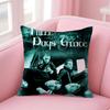 PostGrunge Canadian Band TThree Days Grace Cushion Cover Pillow Case Soft Skin Friendly Fabric  Concealed Zipper