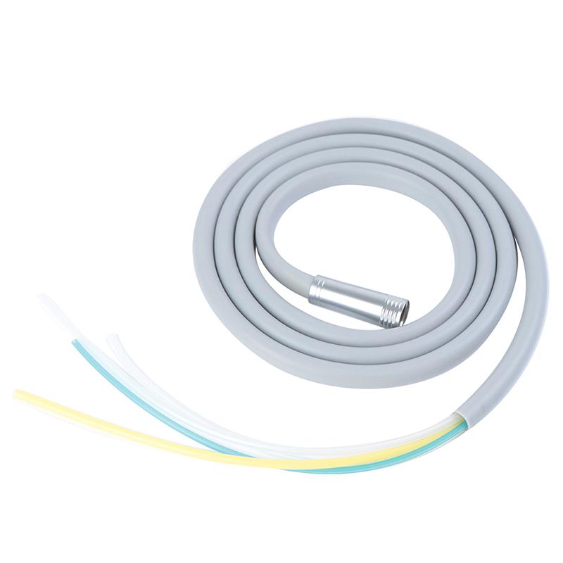 Manguera/tubo de silicona Dental de tubo de pieza de mano de 4 orificios para pieza de mano de alta/baja velocidad