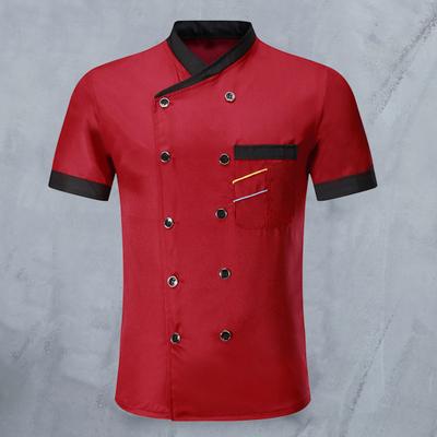 Cook Kitchen Uniform Terrific Buttons Hotel Chef Shirt Mid Length Cook Uniform Cook Kitchen Uniform Restaurant Garment