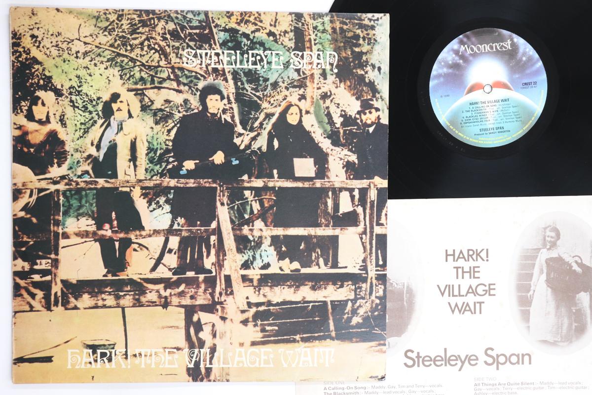 

LP Record STEELEYE SPAN Hark The Village Wait CREST22 MOONCREST 1974 UK Rock Used