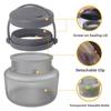 Leak-Proof Silicone Food Storage Containers with Handle Heat Resistant Food Airtight Bags Beverage Juice Cup 500/1000/1500ml