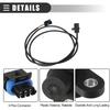Motoforti Hall Effect Speed Sensor,for Polaris ATV MAGNUM 325 330 500 2x4 4x4 2000-2006, ABS, Black
