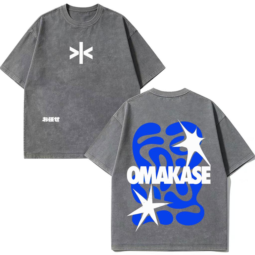 Alvaro Diaz Omakase Album 2026 Tour Merch T Shirt Unisex Unisex Hiphop Tshirt Shortsleeved Casual Cotton Vintage Washed Tshirts