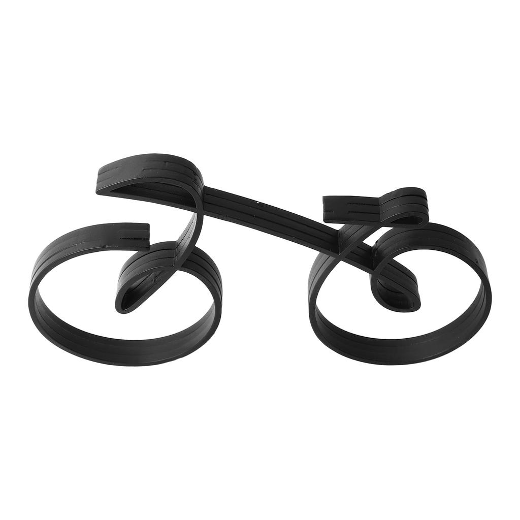 Fahrrad Kunst Skulptur Eisen Minimalistischer Drahtrahmen Stil Elegante Fahrradskulptur für Radfahren