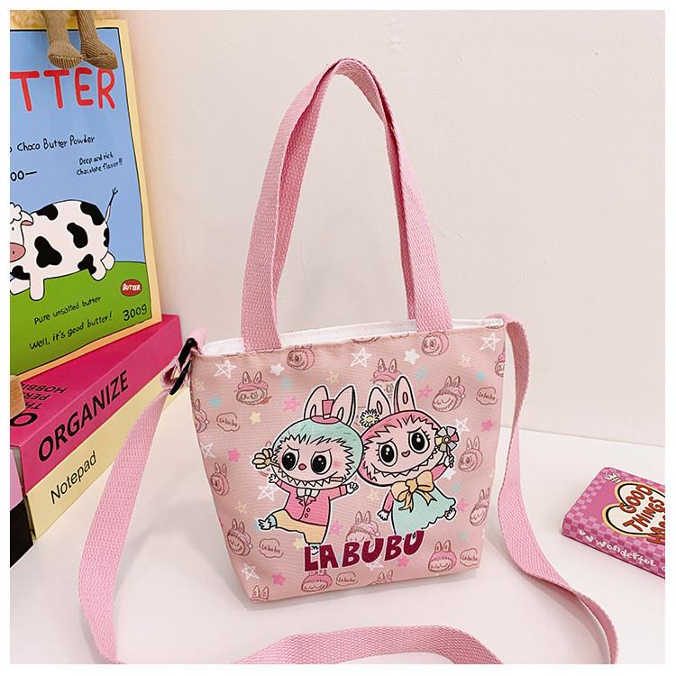 Cute Kids Shoulder Bag Fashionable Nylon Casual Cartoon Holder Snack