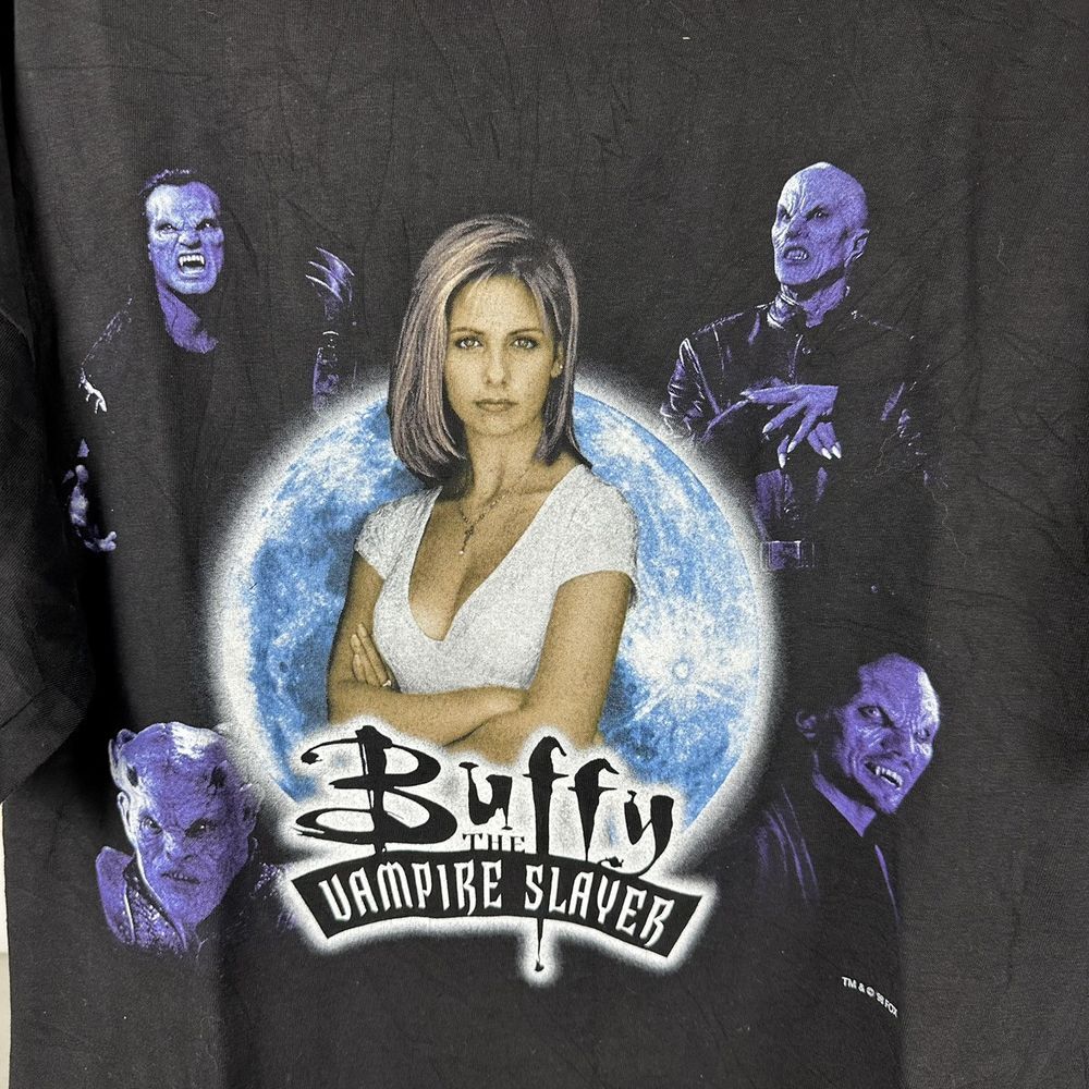 

Vtg 1998 Buffy the Vampire Slayer TV Show Black Unisex T-shirt S-5XL KH12059 Unisex T-Shirt XXL
