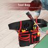 Wear-resistant Tool Bag  Polyester Hardware Electrician Waist Pack Hammer Pliers Pouch Repair Tools Storage