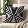 Fashio Swirl cushion cover Pillow Cover Decoration Room Home Sofa living Office Car Nordic Simplicity