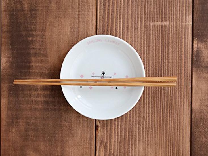EAST Table Children's Small Plate, Lightweight 12cm, for Girls TOTOY Ballerina To-00403 Made In Japan, Children's Tableware, Cute, Dishwasher Safe,