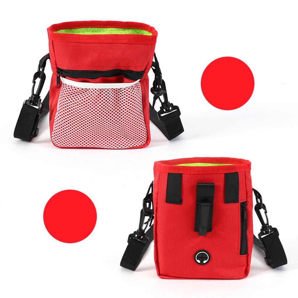 Outdoor Portable Training Dog Snack Bag Pet Supplies Strong Wear Resistance Large Capacity Puppy Products Waist Bag Durable