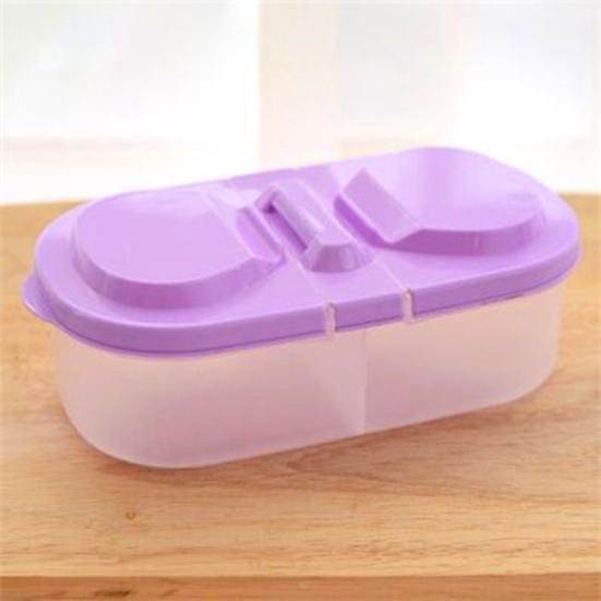 Fresh Food Cereal Bean Snacks Sauce Storage Box Kitchen Container Plastic Case