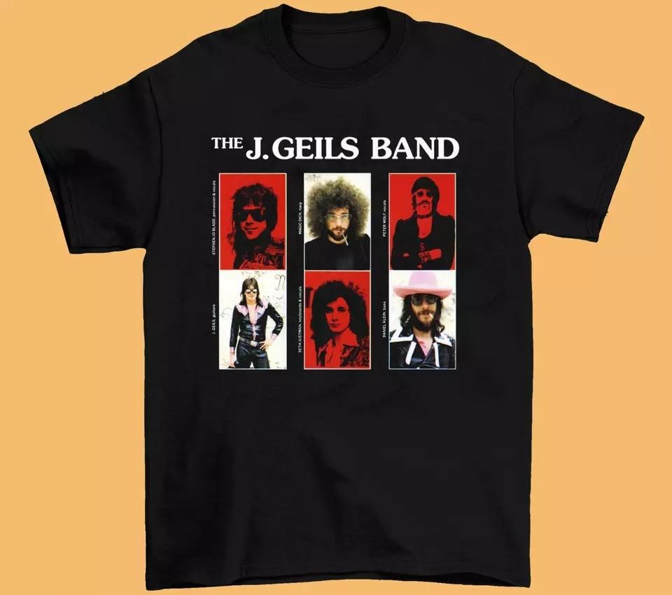 The J. Geils Band Member Short Sleeve Black All Size T-Shirt Unisex T-Shirt S