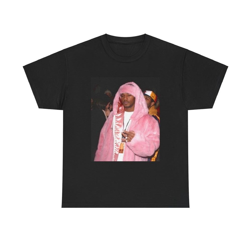 Camron diplomats Tshirt vintage pink fur coat graphic Rap Unisex Heavy Cotton Unisex T-Shirt XL
