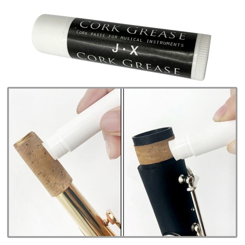 Music Instrument Cork Paste Saxophone Cork Grease Interface Lubricants Cork Oil for Saxophone Clarinet and Flute Joints