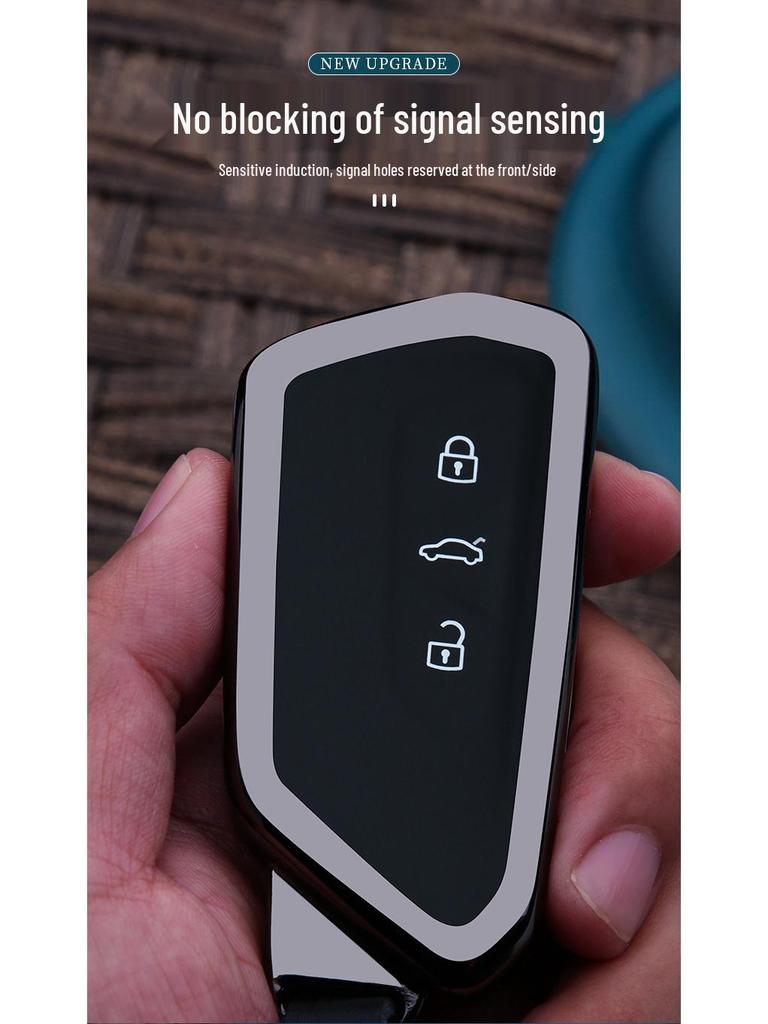 Volkswagen Metal Key Cover for Touareg, Lamando, Viloran, Lanjing, Golf 8, ID3, ID6, ID4