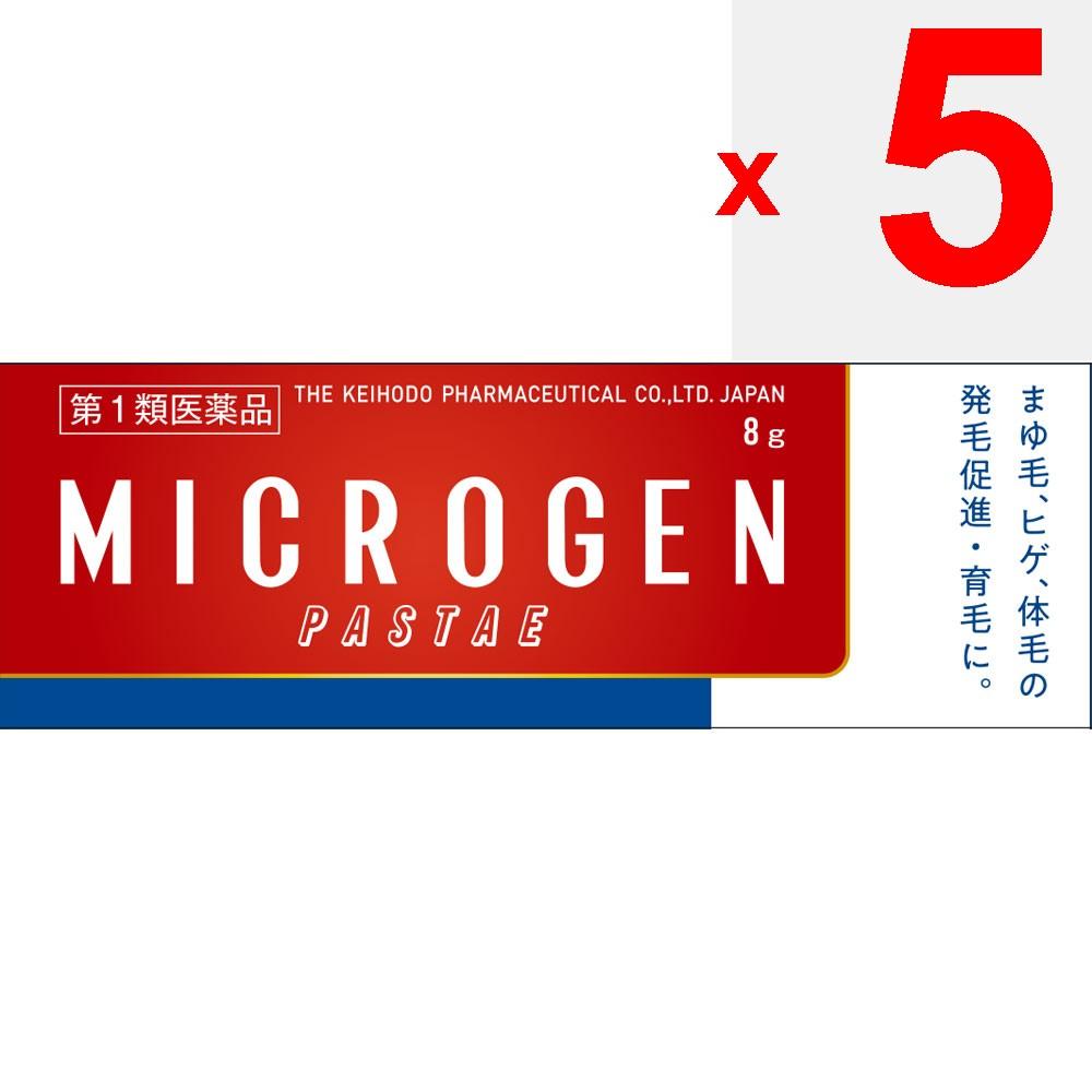 Keihodo Pharmaceutical Microgen Paste 8g General use Efficacy: Alopecia and hypotrichosis in both men and women (promotes hair growth and thickening o