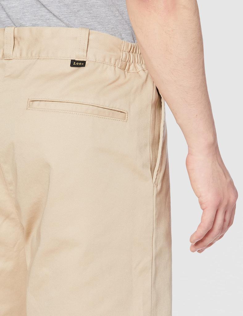 Lee Official Chetopata Trouser Chino Medium Shorts, Men's, LM8519-116, Beige,
